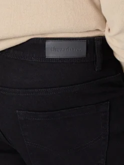 Threadbare - Jean droit stretch Noir Best