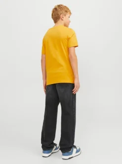 JACK & JONES JUNIOR Noir - Jean Chris coupe décontractée noir Clearance