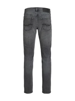 JACK & JONES JUNIOR Noir - Jean slim Glenn bleu Clearance