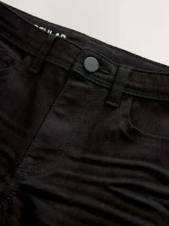 Next - Jeans extensibles (3-17yrs) Noir Clearance