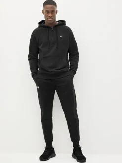 Under Armour Noir - Joggers de fleece rivale de sous armure Online
