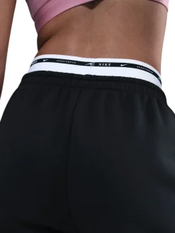 Nike Noir - Jogging oversize en polaire Phoenix taille haute à logo