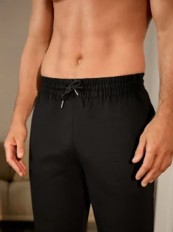 Next Noir - Jogging ouvert lourd à dos brosse Discount