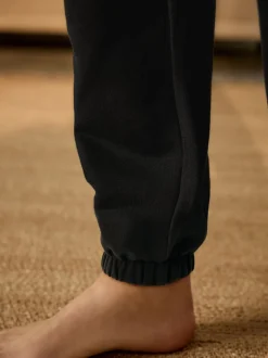 Next Noir - Jogging ouvert lourd à dos brosse Discount