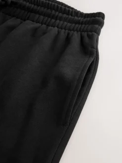 Next Noir - Jogging ouvert lourd à dos brosse Discount