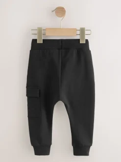 Next - Jogging utilitaire skinny (3mois-7ans) Noir Online