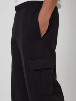 Threadbare Noir - Joggings cargo Jambe large Best