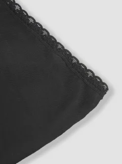 Jojo Maman Bébé Noir - 3{Short de maternité à bordures en dentelle (paquet de 0) Outlet