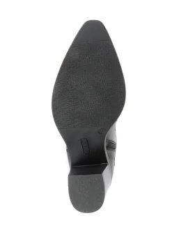 Jones Bootmaker Noir - Cagliari Bottes/Bottines montant au genou Veau large Clearance