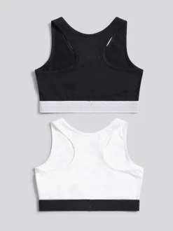 Juicy Couture Noir - Juicy Crop Top 2 Lot à suspendre Online