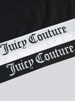 Juicy Couture Noir - Juicy Crop Top 2 Lot à suspendre Online