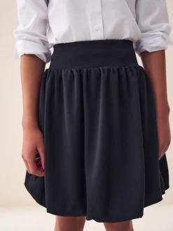 Next Noir - Jupe à enfiler en jersey extensible à ourlet boule (3-17ans) Discount