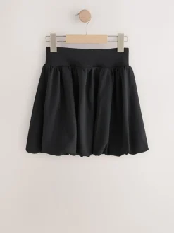 Next Noir - Jupe à enfiler en jersey extensible à ourlet boule (3-17ans) Discount