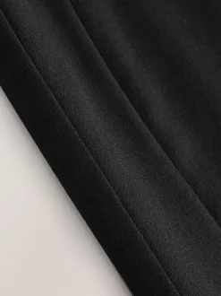 Next Noir - Jupe crayon ajustée en laine Outlet