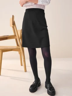 Next Noir - Jupes crayon d’école en jersey extensible à enfiler Ado (9-18ans) Hot