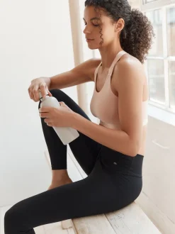 Next Noir - Legging Sports Dry Tech Tummy Control taille haute New