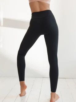 Next Noir - Legging Sports Dry Tech Tummy Control taille haute New