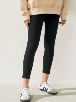Next - Leggings courts en jersey Noir New