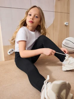 Next Noir - Leggings de sport (3-16ans) Clearance