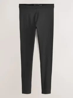 Next Noir - Leggings en coton taille haute Outlet