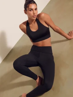 Next Noir - Leggings enveloppants de yoga actif Outlet