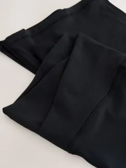 Next Noir - Leggings évasés Active Balance enveloppants sur le devant Clearance