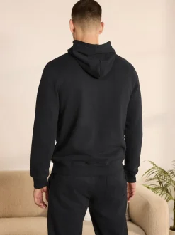 Next - Lit 1 place - Sweat à capuche Noir Hot