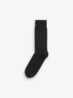Next Noir à logo - Chaussettes fraîches brodées durables