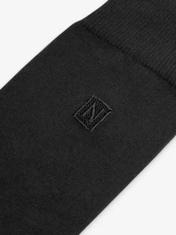 Next Noir à logo - Chaussettes fraîches brodées durables
