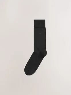 Next Noir à logo - Chaussettes fraîches brodées durables