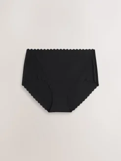 Next Noir - Lot 3 culottes festonnées invisibles Sale