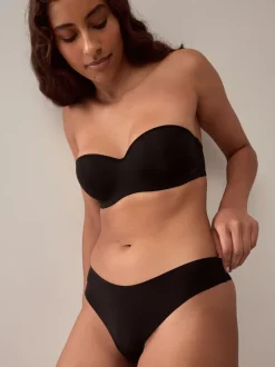 Next Noir - Lot 3 culottes invisibles et confortables String New