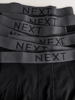 Next Noir - Lot de 10 - Boxers hipster 100% coton Best