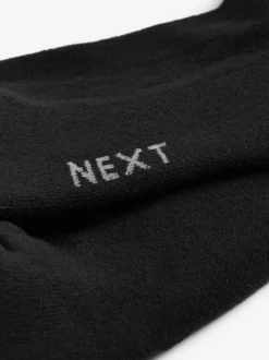 Next Noir - Lot de 5 - Chaussettes de sport mi-hautes rembourrées Outlet