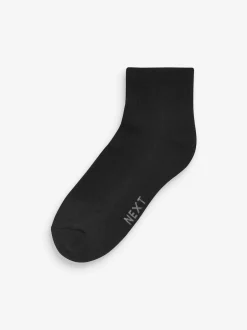 Next Noir - Lot de 10 - Chaussettes de sport mi-hautes rembourrées Online