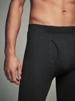 Next Noir - Lot de 2 - Leggings thermiques Clearance