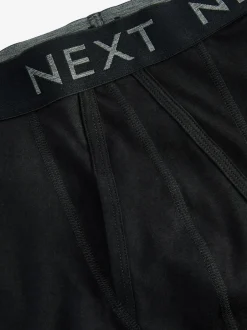 Next Noir - Lot de 15 - Sports Longer Length A-Front Boxer Best