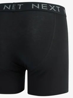 Next Noir - Lot de 15 - Sports Longer Length A-Front Boxer Best