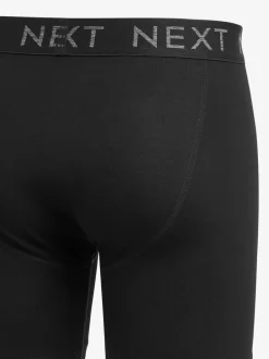 Next Noir - Lot de 10 - Sports Longer Length A-Front Boxer Clearance