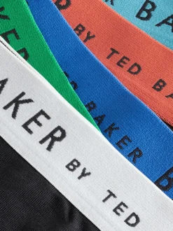 Baker by Ted Baker Noir - Lot de 5 boxers garçon Online