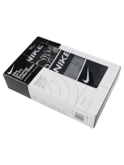 Nike Noir - Lot de 3 boxers extensibles en coton Imprimé E Day Sale