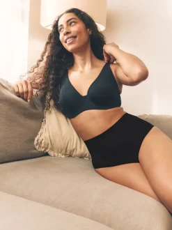 Next Noir - Lot de 2 culottes Anti Leak Outlet