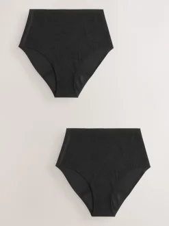 Next Noir - Lot de 2 culottes Anti Leak Outlet