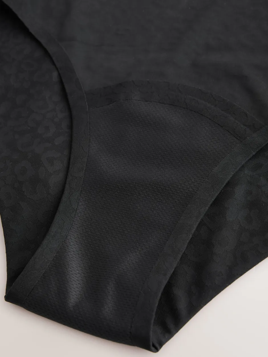Next Noir - Lot de 2 culottes Anti Leak Outlet