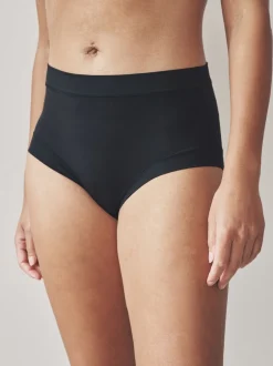 Next Noir - Lot de 2 culottes Ultimate Comfort Taille haute Clearance