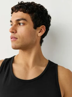 Next Noir - Lot de 5 gilets à superposer 100% coton Sale