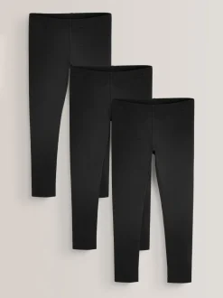 Next - Lot de 3 leggings (3-16ans) Noir Hot