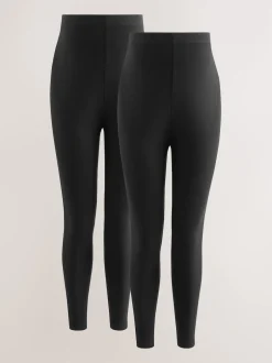 Next Noir - Lot de 2 leggings de maternité Hot