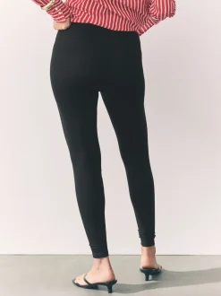 Next Noir - Lot de 5 leggings intégraux Clearance