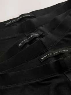 Next Noir - Lot de 3 leggings intégraux Best